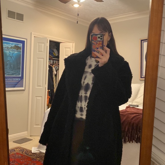 Fuzzy Urban Outfitters Coat - Picture 7 of 7